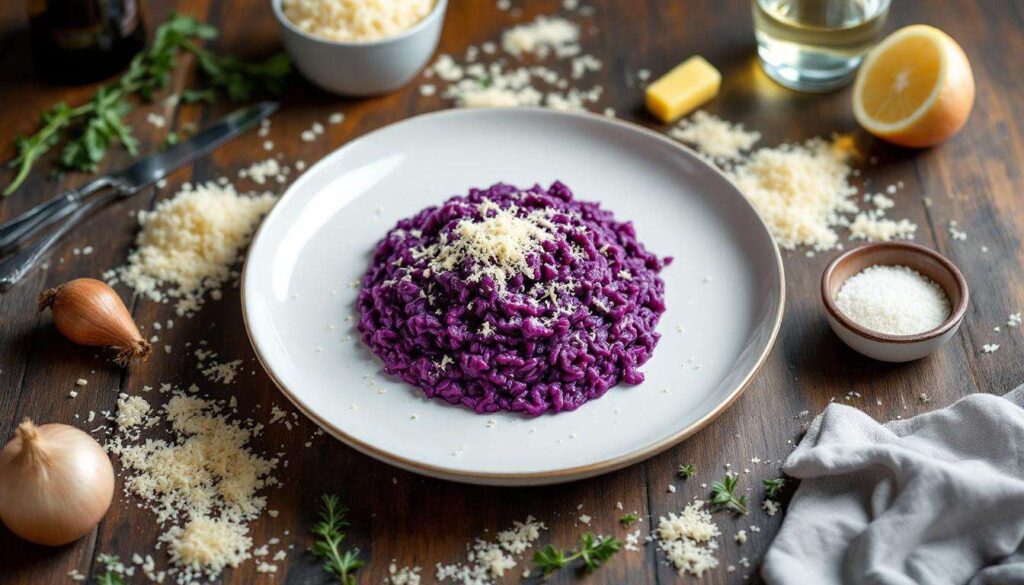 Risotto cavolo viola: il trend colorato del momento