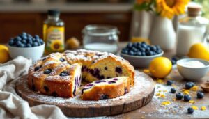 Plumcake ai mirtilli e yogurt: soffice, morbido e perfetto per la colazione
