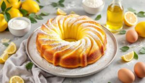 Ciambella yogurt e limone: soffice come una nuvola