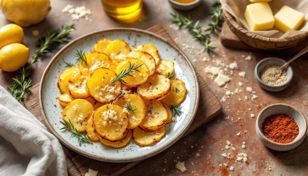 Patate Sfogliate ricetta contorno di patate facile e originale