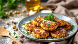 FRITTELLE DI CECI ricetta veloce e sfiziosa