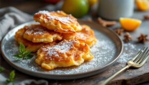 Ricetta frittelle di mele a pezzetti con yogurt | Lapasticceramatta