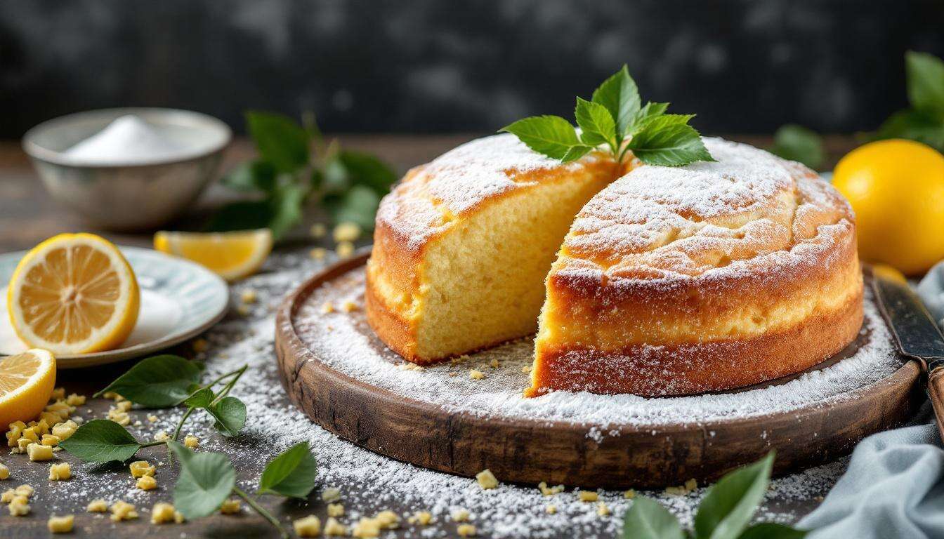 Sogno Ricotta Questa torta con la ricotta è così alta e soffice che sembra una nuvola ...