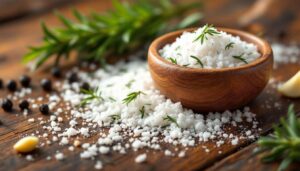 Una miscela di sale grosso e rosmarino: perché viene suggerita e come si utilizza.