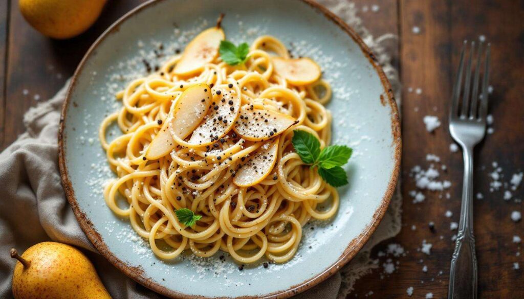 Deliziosa combinazione di ingredienti: la ricetta di pasta cacio e pere che sorprende a tavola
