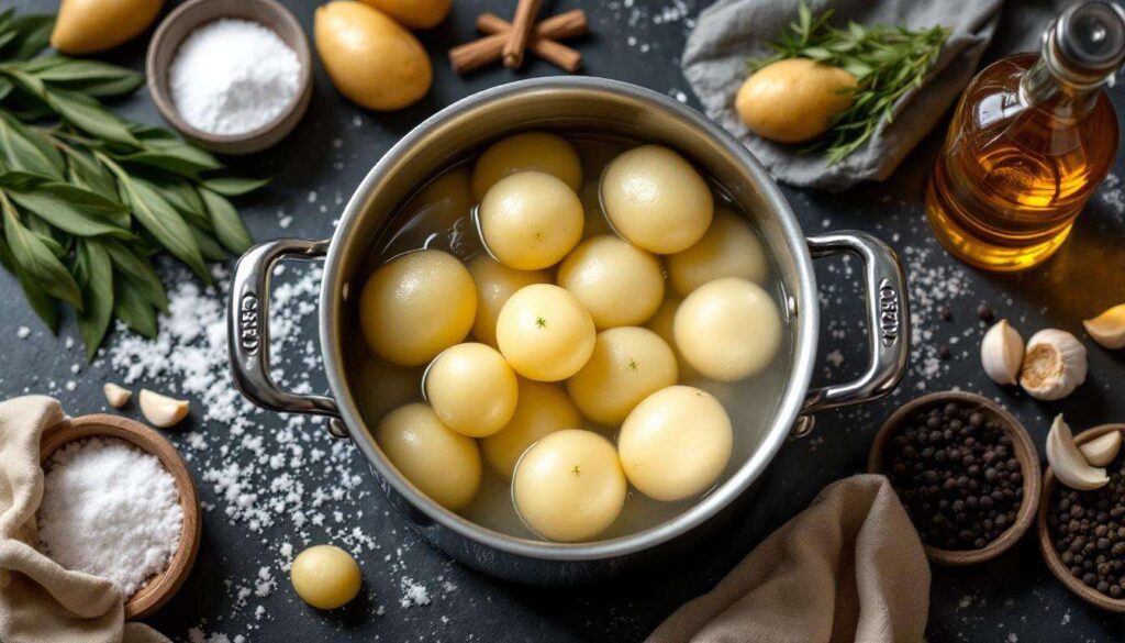 Cosa mettere nell'acqua quando si lessano le patate: cuoceranno prima e saranno più saporite.