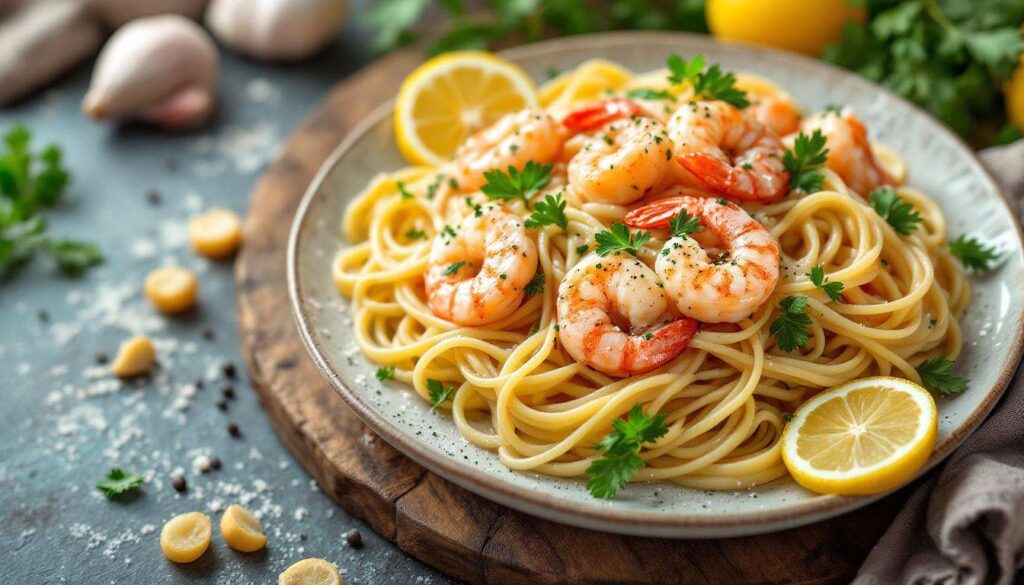 Linguine ai gamberi e limone: il trucco per un condimento cremoso che conquisterà tutti in pochi passaggi