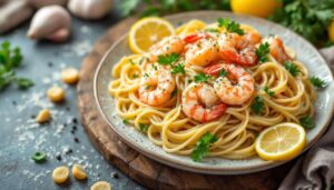 Linguine ai gamberi e limone: il trucco per un condimento cremoso che conquisterà tutti in pochi passaggi