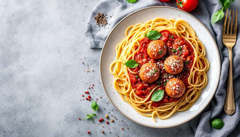Spaghetti con polpette al sugo: il trucco per un condimento cremoso e ben legato