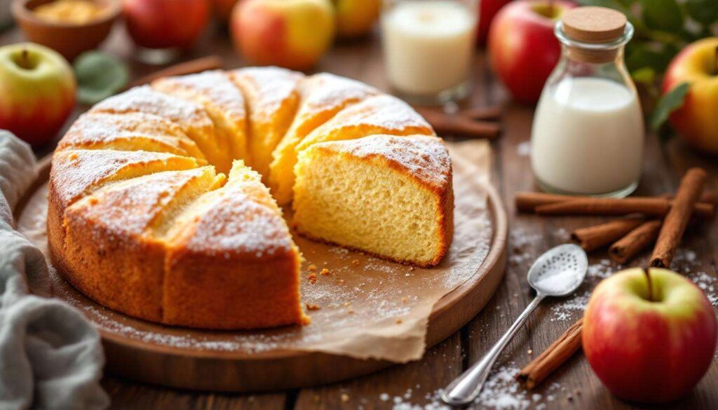 Torta di mele soffice senza glutine: l’impasto leggero con farina di riso e castagne